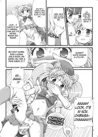 Sailor Moon Chibiusa and Saturn