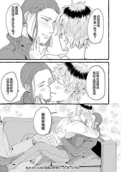 Tensei Shitara BLmangano seikai dattaken｜转生到BL漫画的世界