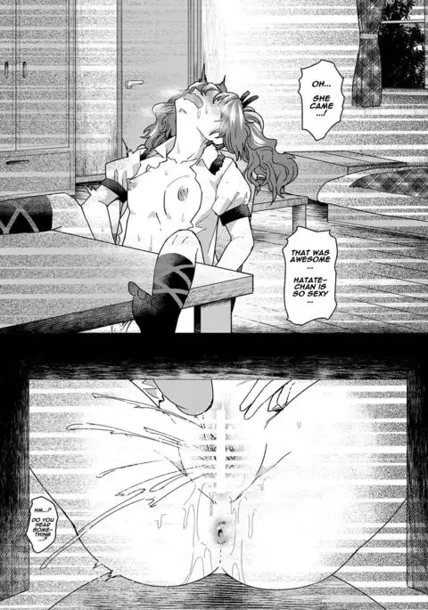 Secretly filming!! Hatate Himekaidou is playing with herself!!