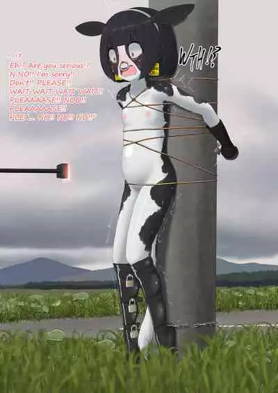 Cow Painted Girl shinshi zaibatsu