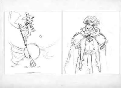 ALICESOFT ORION SCRIBBLES with CROQUIS ULTIMATE EDITION VOL.1 織音計画特別版 ラフ画集