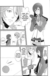 During the night in uniform [Lockon X Tieria] English