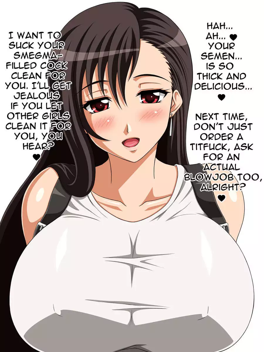 Soap-Girl Tifa and Flirting