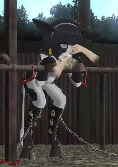 Cow Painted Girl shinshi zaibatsu