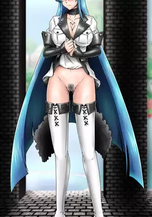 ノーパン調教中_エスデス