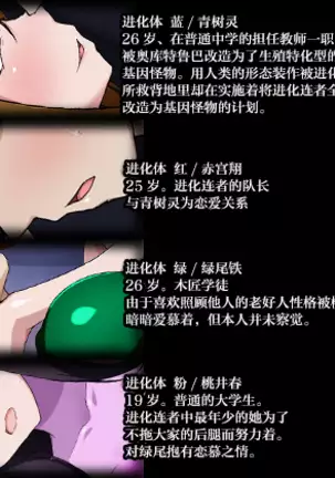 Shinka Sentai Evoluger - Sentai Shinsei