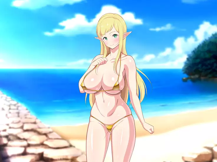 Ryuugakusei wa Dosukebe Bakunyuu JK Elf!