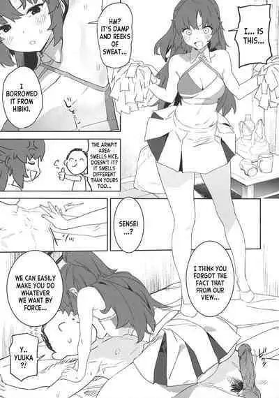 Shimi Ase Yuuka no Mure Momo Manko