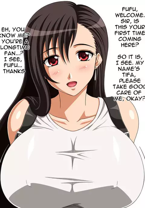 Soap-Girl Tifa and Flirting