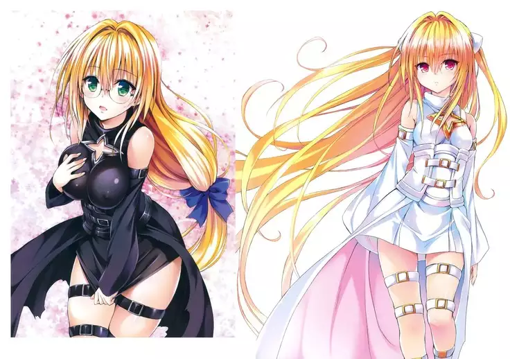 To Love-Ru -Trouble- Darkness Artbook Harem Gold