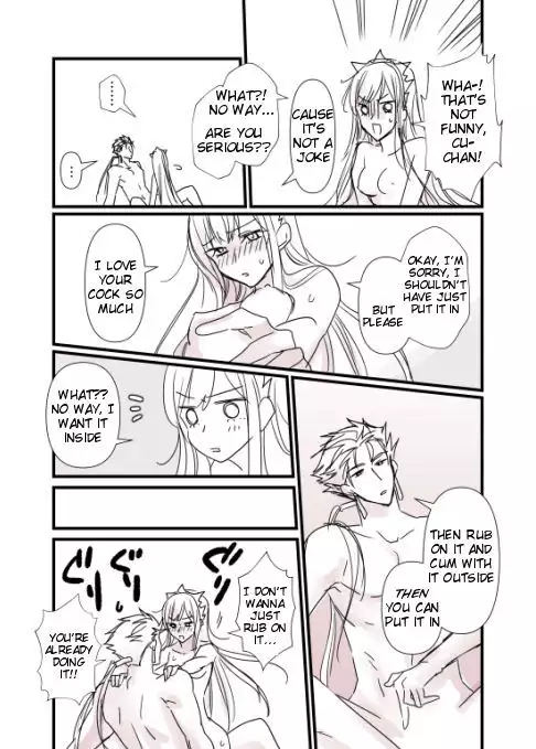 FGO Medb-chan, Cu Chulainn no Are o Zessan Suru