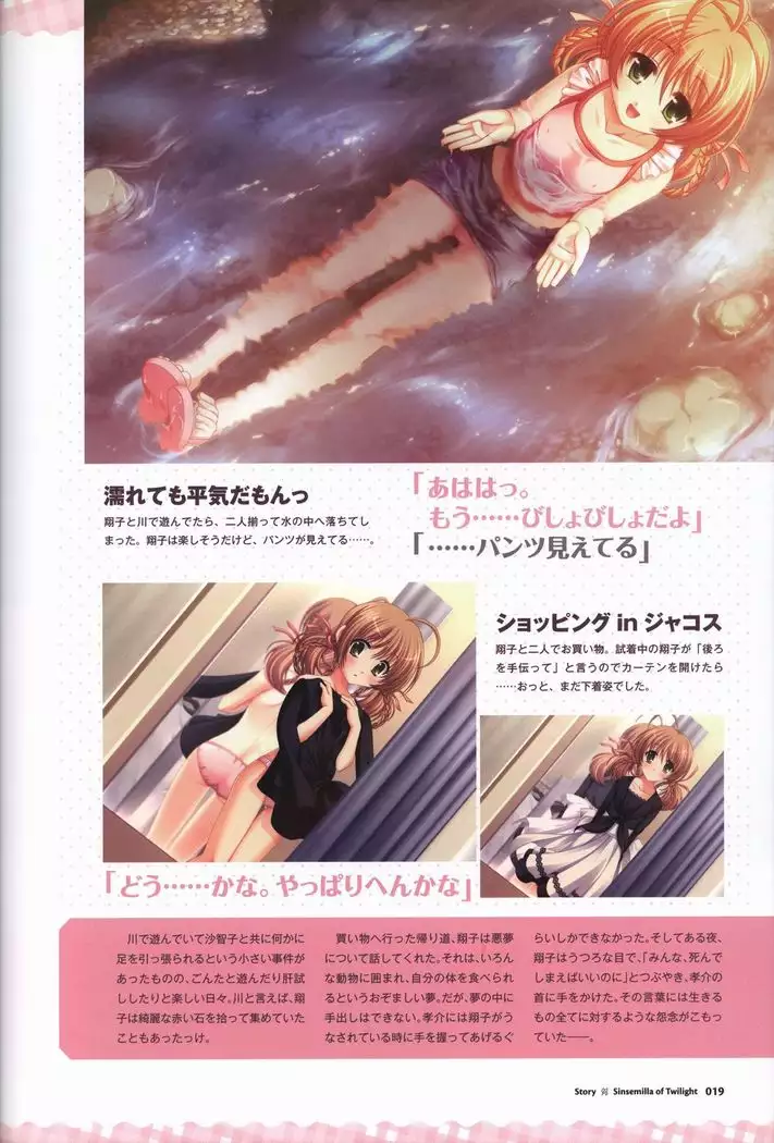 Tasogare no Sinsemilla Official Visual Fan book