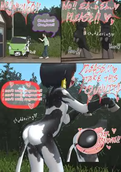 Cow Painted Girl shinshi zaibatsu