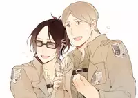 [Tokyo Neo] Hanji x Moblit: Sharing the bed (Shingeki no Kyojin)
