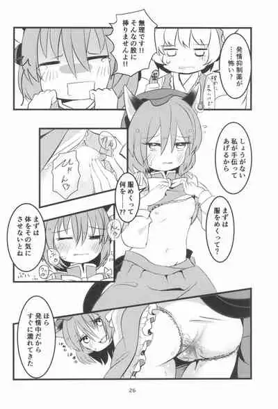 (C99) [Mofu Shippo Lab (Nakamura Subaru)] Houkago Benkyoukai (Touhou Project)
