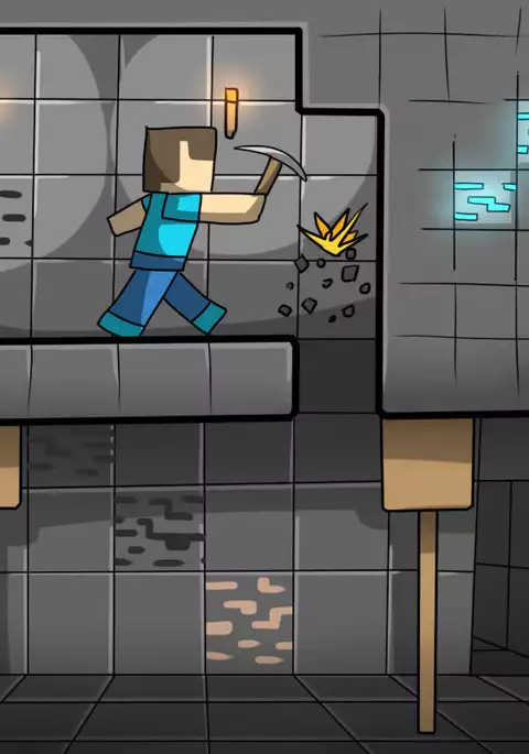 Minecraft <Koukou Daibouken> Ch.1-3